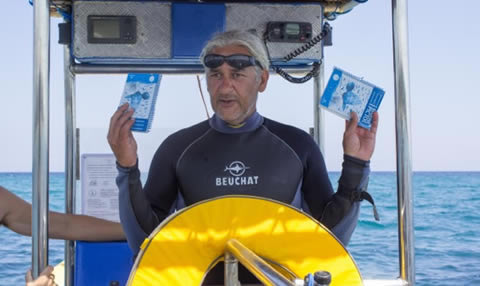 Jean-Marie Espervie,votre moniteur de plongée diplômé et du Club de plongée A Madreperla